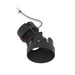 Nora NPRLV-4RTSLA 4" Pearl 10W LED Round Trimless Adjustable Slot Retrofit, 1050 Lumens, 12V - Black