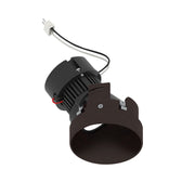 Nora NPRLV-4RTSLA 4" Pearl 10W LED Round Trimless Adjustable Slot Retrofit, 1050 Lumens, 12V - Bronze