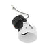 Nora NPRLV-4RTSLA 4" Pearl 10W LED Round Trimless Adjustable Slot Retrofit, 1050 Lumens, 12V - Warm White