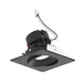 Nora NPRLV-4SC 4" Pearl 10W LED Square Adjustable Cone Retrofit, 1250 Lumens, 12V - Black