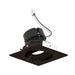 Nora NPRLV-4SC 4" Pearl 10W LED Square Adjustable Cone Retrofit, 1250 Lumens, 12V - Bronze