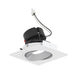 Nora NPRLV-4SC 4" Pearl 10W LED Square Adjustable Cone Retrofit, 1250 Lumens, 12V - Haze Reflector/ Warm White Flange