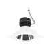 Nora NPRLV-4SNDCCDX 4" Pearl 10W LED Square Retrofit Reflector with Round Aperture, Comfort Dim, 700 Lumens, 12V - Specular Clear Reflector/ Bright White Flange