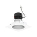 Nora NPRLV-4SNDCCDX 4" Pearl 10W LED Square Retrofit Reflector with Round Aperture, Comfort Dim, 700 Lumens, 12V - Haze Reflector/ Bright White Flange