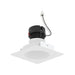 Nora NPRLV-4SNDCCDX 4" Pearl 10W LED Square Retrofit Reflector with Round Aperture, Comfort Dim, 700 Lumens, 12V - Warm White