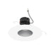 Nora NPRLV-56RNDCCDX 5"/6" Pearl 10W LED Round Retrofit Reflector with Round Aperture, Comfort Dim, 700 Lumens, 12V - Haze Reflector/ Bright White Flange
