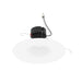 Nora NPRLV-56RNDC 5"/6" Pearl 10W LED Round Retrofit Reflector with Round Aperture, 1150 Lumens, 12V - Bright White