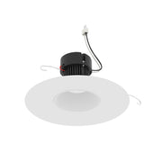 Nora NPRLV-56RNDC 5"/6" Pearl 10W LED Round Retrofit Reflector with Round Aperture, 1150 Lumens, 12V - Warm White