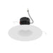 Nora NPRLV-56RNDC 5"/6" Pearl 10W LED Round Retrofit Reflector with Round Aperture, 1150 Lumens, 12V - Warm White