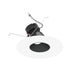 Nora NPRLV-56RSLACDX 5"/6" Pearl 10W LED Round Adjustable Slot Retrofit, Comfort Dim, 600 Lumens, 12V - Black Reflector / Bright White Flange