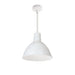 Nora NRLM-10 10" 36W LED RLM Shade, 120V/277V, Stem Mount - White/White