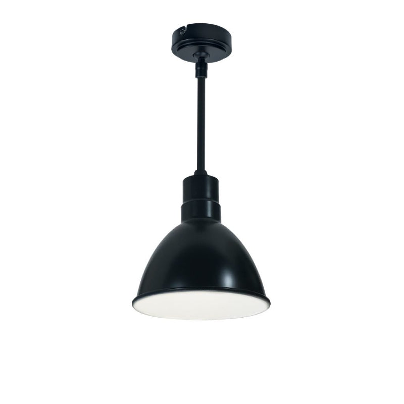 Nora NRLM-8  8" 30W RLM LED Shade, 120V/277V, Stem Mount
