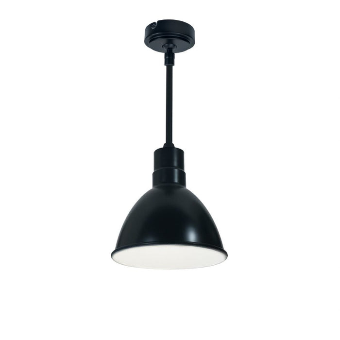 Nora NRLM-8  8" 30W RLM LED Shade, 120V/277V, Stem Mount