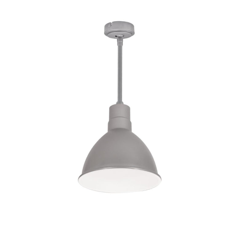 Nora NRLM-8  8" 30W RLM LED Shade, 120V/277V, Stem Mount
