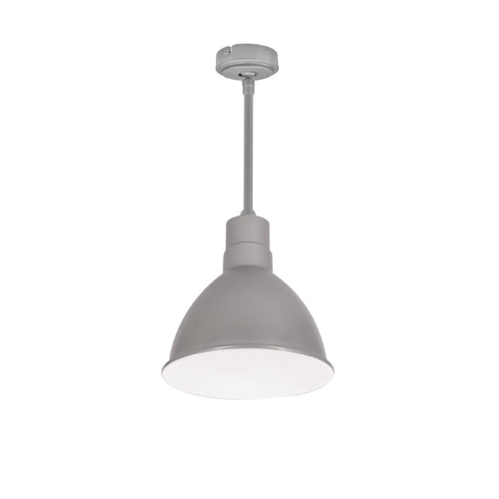 Nora NRLM-8  8" 30W RLM LED Shade, 120V/277V, Stem Mount