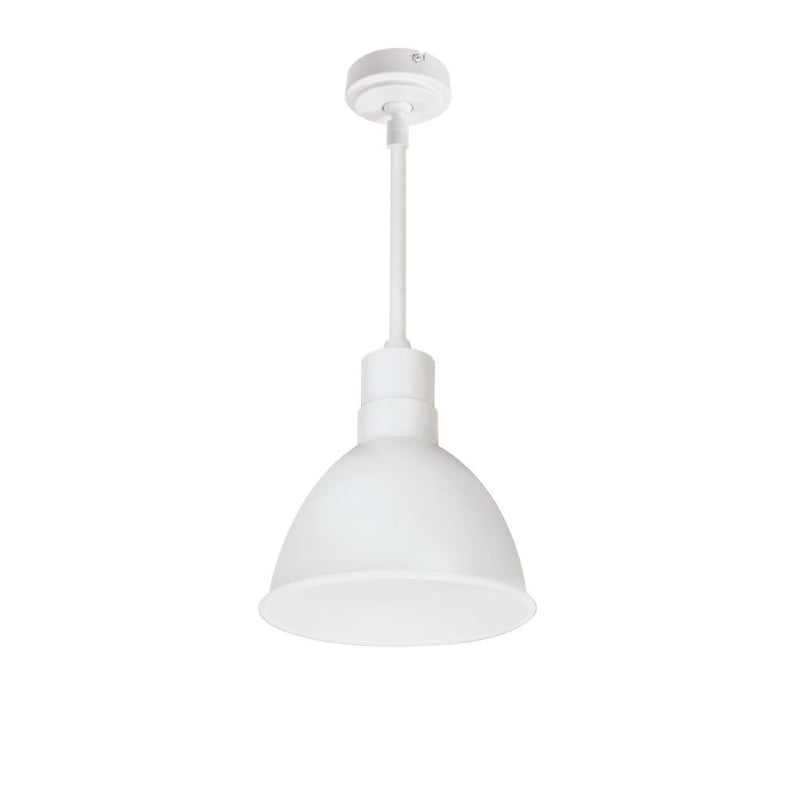 Nora NRLM-8  8" 30W RLM LED Shade, 120V/277V, Stem Mount