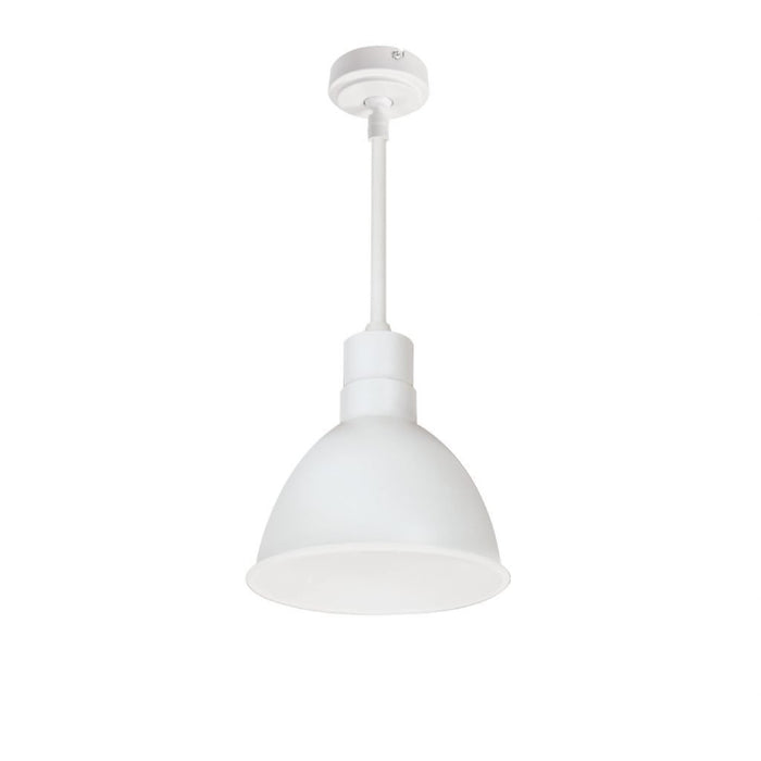 Nora NRLM-8  8" 30W RLM LED Shade, 120V/277V, Stem Mount
