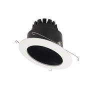 Nora NRM3-6S1 6" 11W Marquise III COB LED Sloped Reflector, 900 Lumen - Black/White