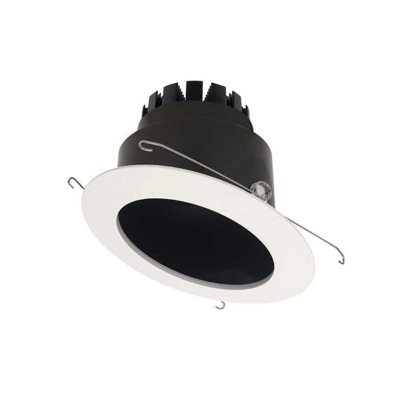 Nora NRM3-6S1 6" 11W Marquise III COB LED Sloped Reflector, 900 Lumen - Black/White