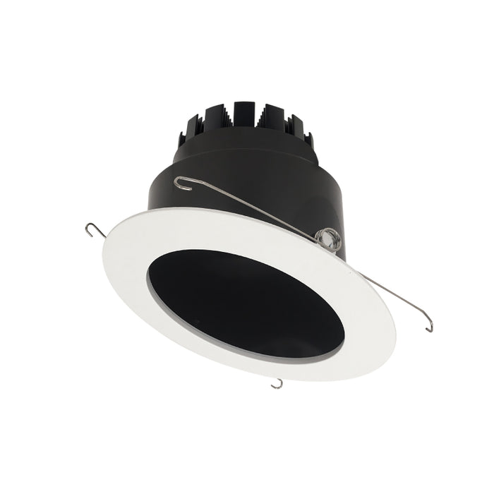 Nora NRM3-6S1 6" 11W Marquise III COB LED Sloped Reflector, 900 Lumen - Black/White