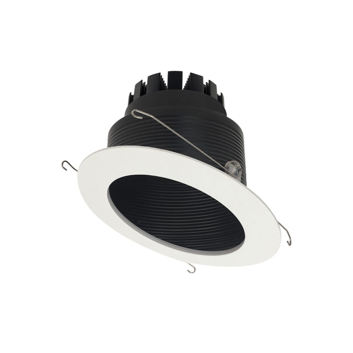 Nora NRM3-6S2 6" 11W Marquise III COB LED Sloped Baffle, 900 Lumen - Black/White