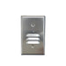 Nora NSW-6619PC Mini LED Step Light with Photocell, Louvered Face Plate