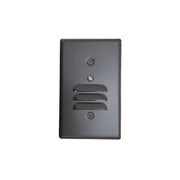 Nora NSW-6619PC Mini LED Step Light with Photocell, Louvered Face Plate