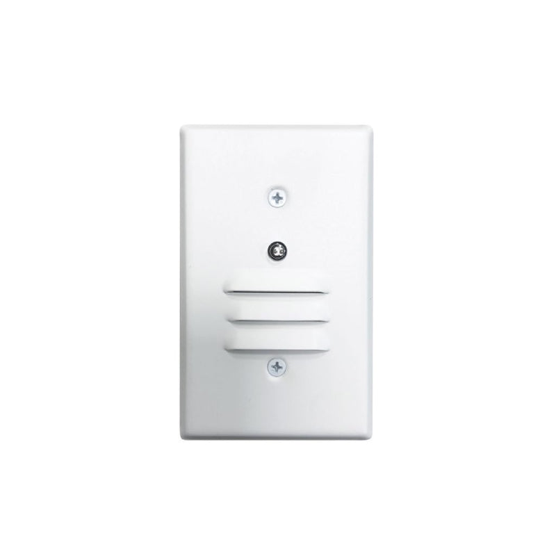 Nora NSW-6619PC Mini LED Step Light with Photocell, Louvered Face Plate