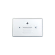 Nora NSW-6619PC Mini LED Step Light with Photocell, Louvered Face Plate - White
