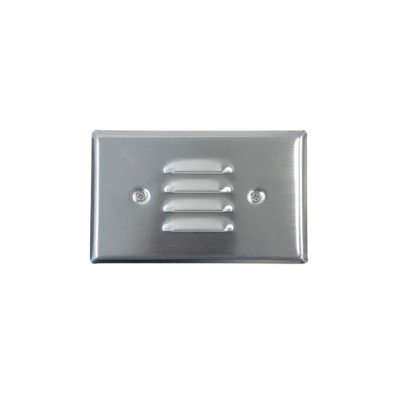 Nora NSW-6619 Mini LED Step Light, Louvered Face Plate