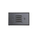 Nora NSW-6619 Mini LED Step Light, Louvered Face Plate