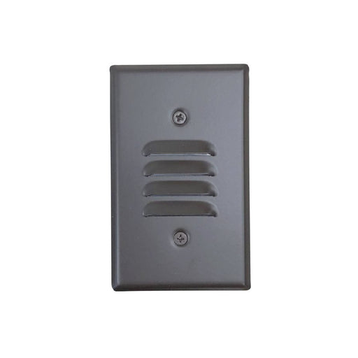 Nora NSW-6619 Mini LED Step Light, Louvered Face Plate - Bronze