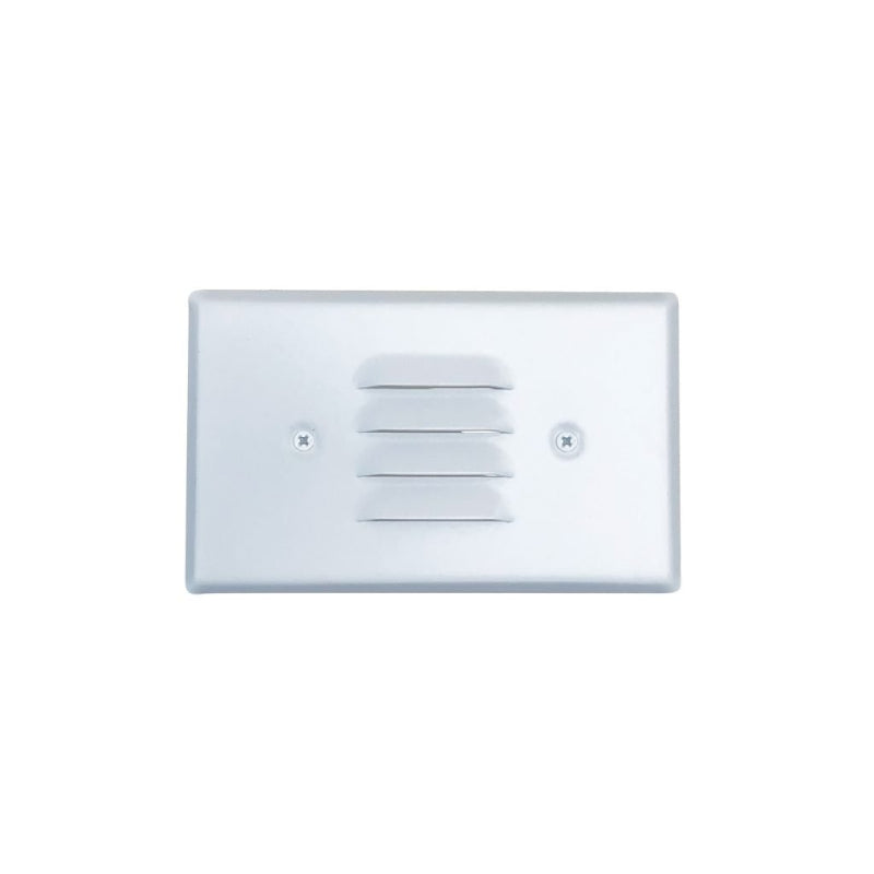 Nora NSW-6619 Mini LED Step Light, Louvered Face Plate