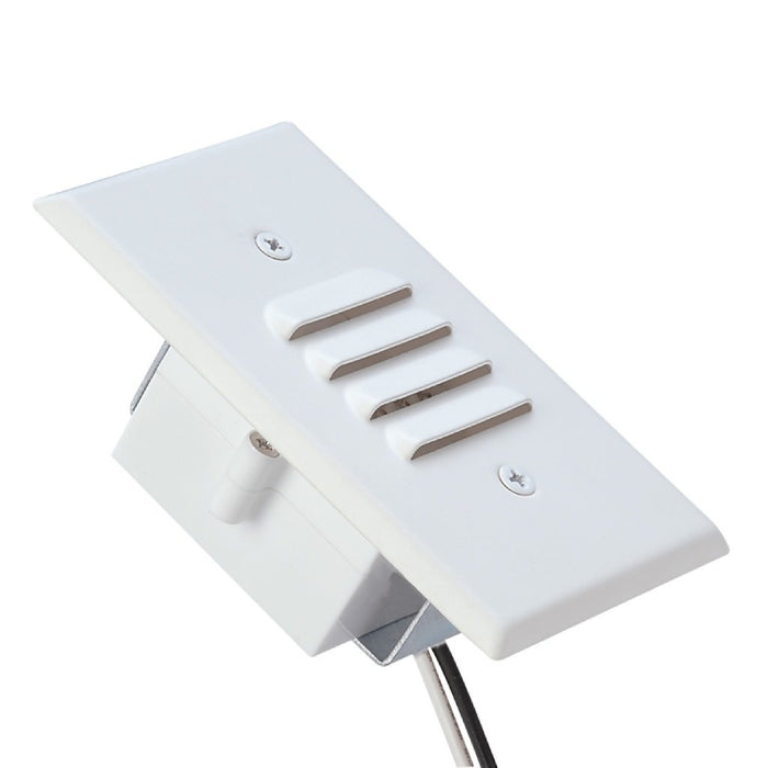 Nora NSW-6619 Mini LED Step Light, Louvered Face Plate