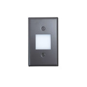 Nora NSW-6629 Mini LED Step Light, Lensed Face Plate - Bronze