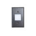 Nora NSW-6629 Mini LED Step Light, Lensed Face Plate - Bronze
