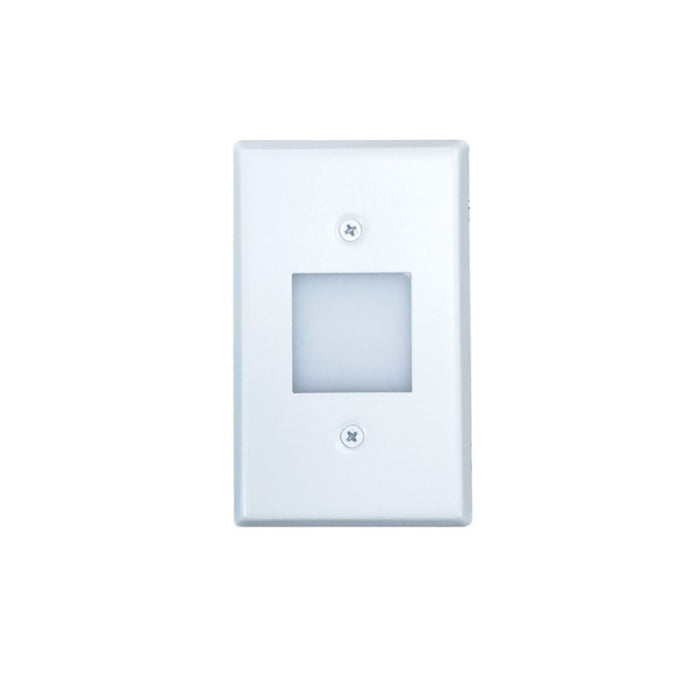 Nora NSW-6629 Mini LED Step Light, Lensed Face Plate - White