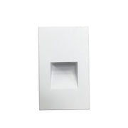 Nora NSW-730 Ari LED Step Light with Vertical Face Plate, 3000K - White