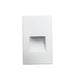 Nora NSW-730 Ari LED Step Light with Vertical Face Plate, 3000K - White