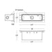 Nora NSW-800 IP65 Rated Housing for Brick LED Step Lights