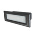 Nora NSW-842 Brick Lensed Face LED Step Light, 5CCT Selectable, 120-277V - Bronze