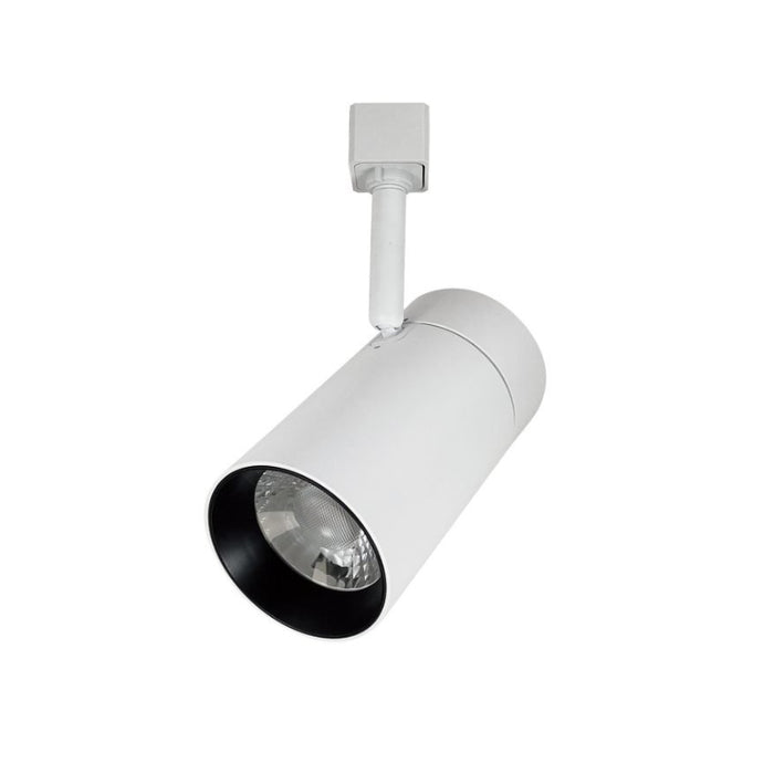 Nora NTE-865 MAX 25W LED Track Head, 120V, 2450 lm, L Style - White