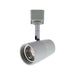 Nora NTE-870 MAC 10W LED Track Head, 120V, H Style - Silver