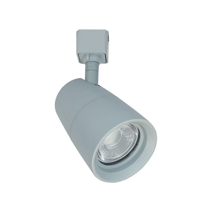 Nora NTE-875 MAC XL 18W LED Track Head, 120V, J-Style - Silver