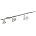 Nora NTLE-845 Aiden 3 Head LED Track Pack, 3000K, 1250 lm - Silver