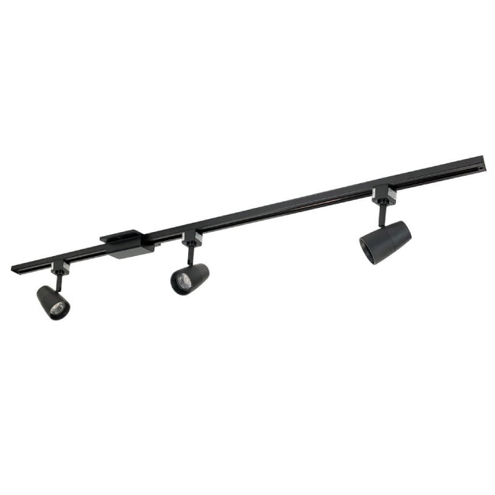 Nora NTLE-870 Mac 3 Head LED Track Pack, 800 lm - Black