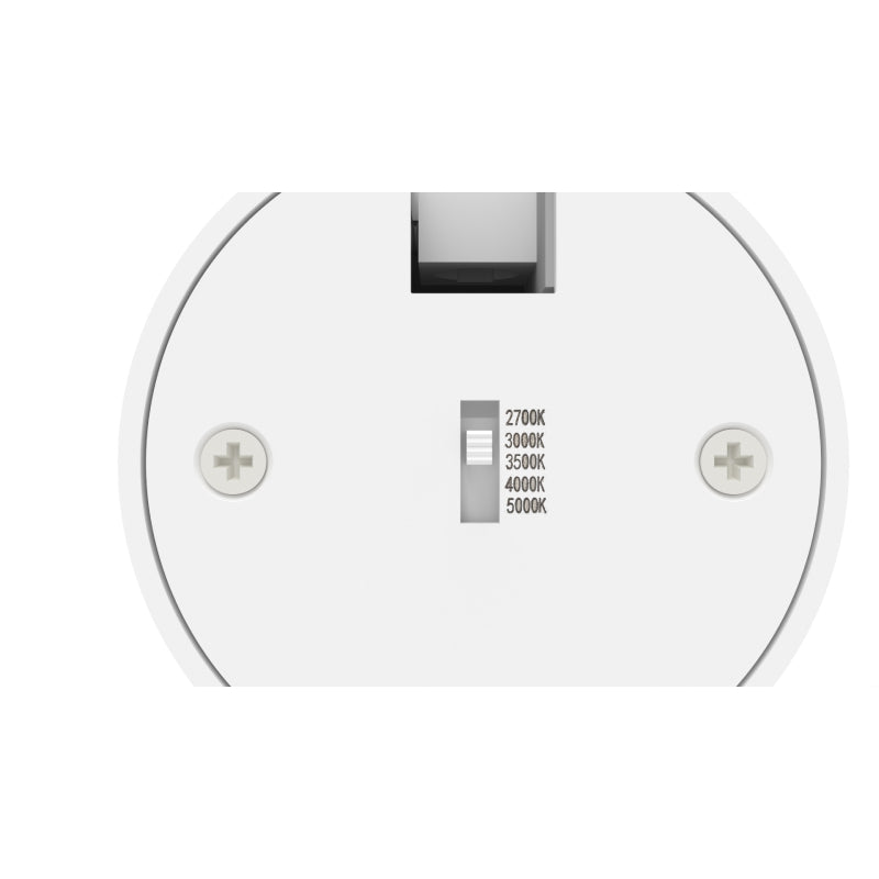 Nora NTZ MAY 20W LED Z-Track Head, 120V, 1550 lm, 5CCT Selectable