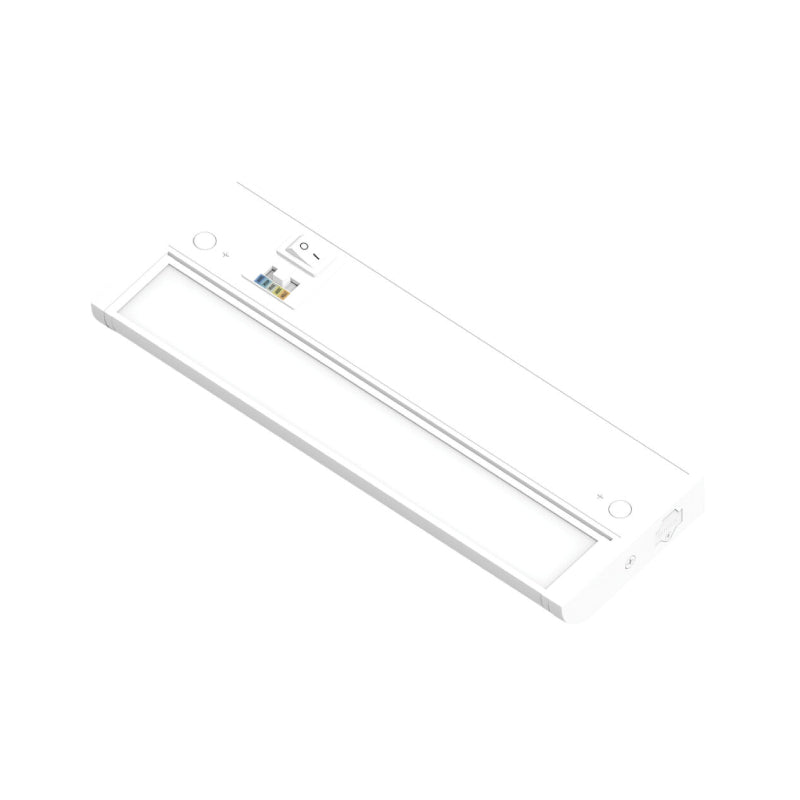 Nora NUDA-10TW 10" Adjustable LEDUR Under Cabinet, 120V, 5CCT Selectable - White