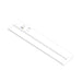Nora NUDA-16TW 16" Adjustable LEDUR Under Cabinet, 120V, 5CCT Selectable - White