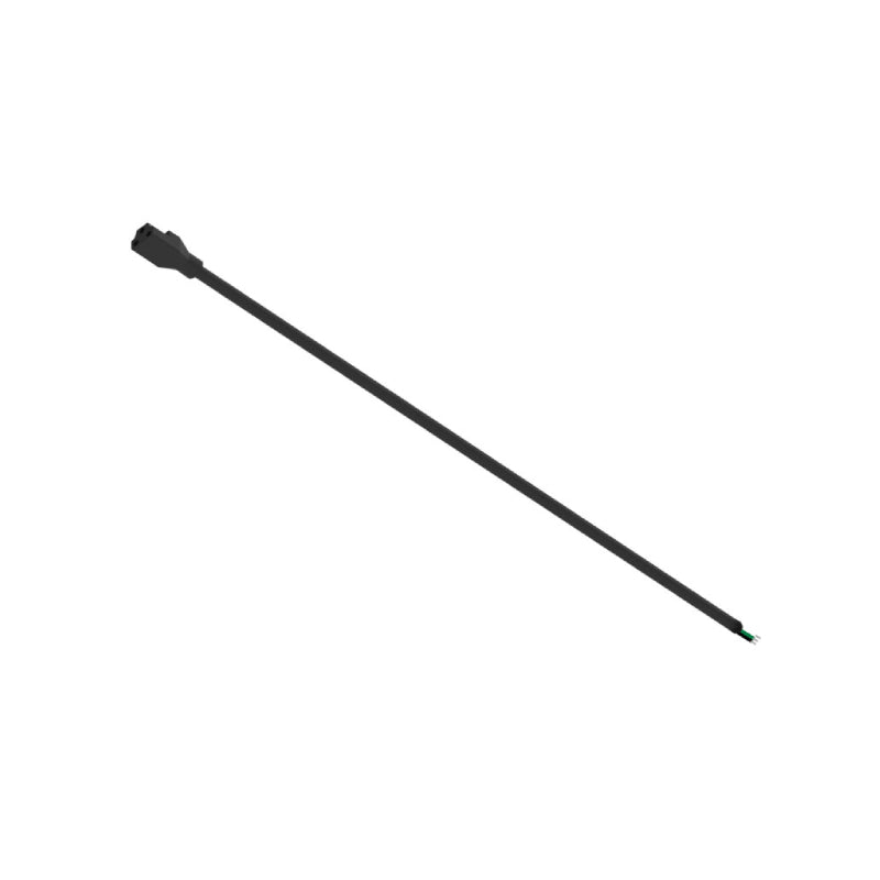 Nora NUDA-HW72 72" 3-Wire Hardwire Connector for NUDA - Black